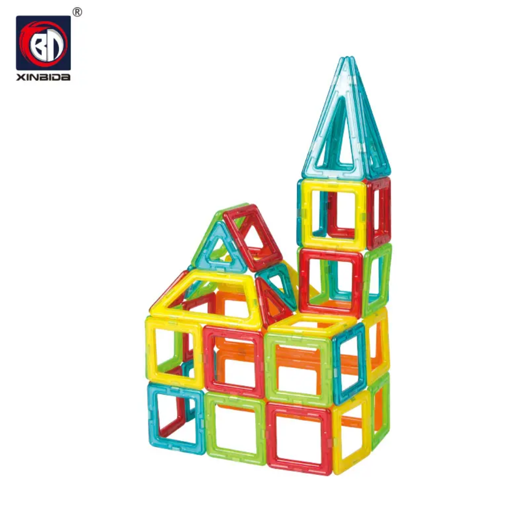 Magnetic Tile Building Blocks - Magical Magnet Engineer Series - 75 pcs Construction Game