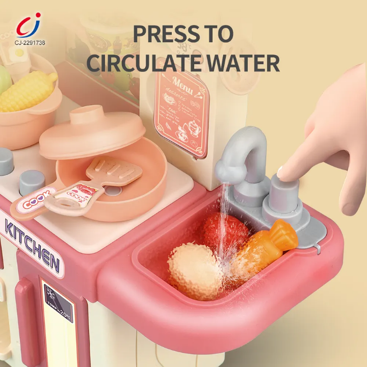 Dream Home Kitchen - DIY Steam & Water Play Kitchen Playset