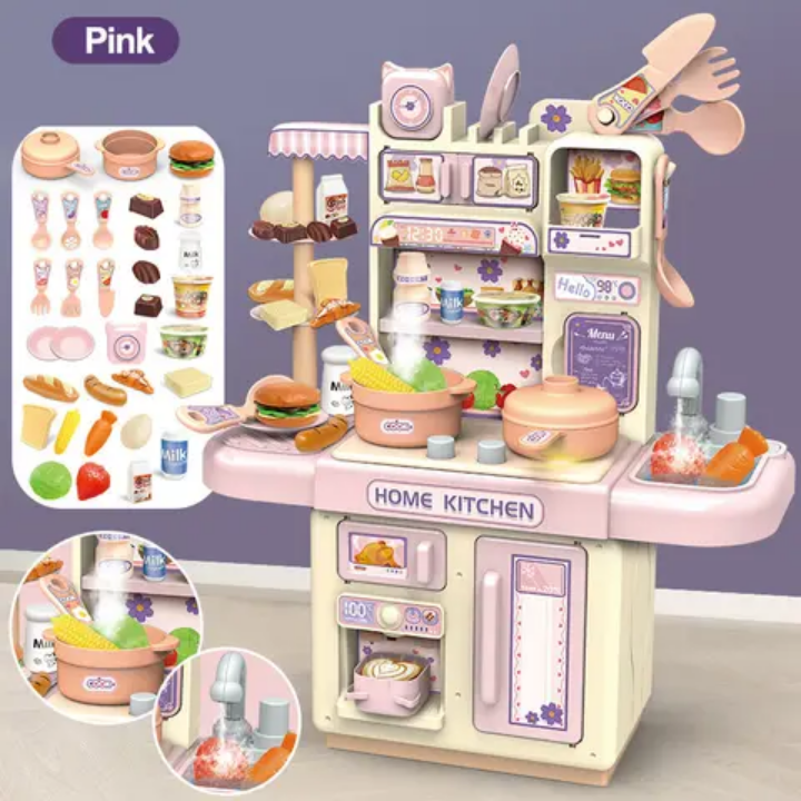 Dream Home Kitchen - DIY Steam & Water Play Kitchen Playset