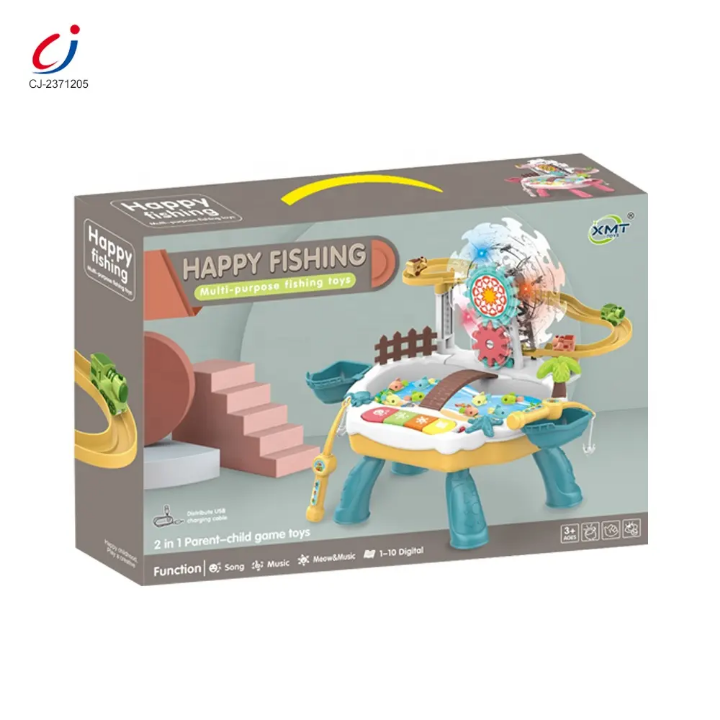 Happy Fishing - Multipurpose Musical Fishing & Activity Table