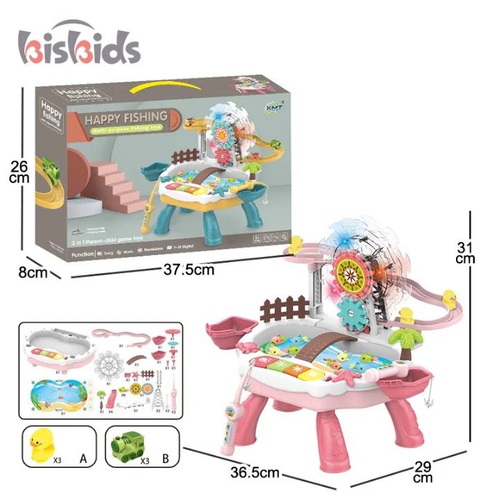 Happy Fishing - Multipurpose Musical Fishing & Activity Table