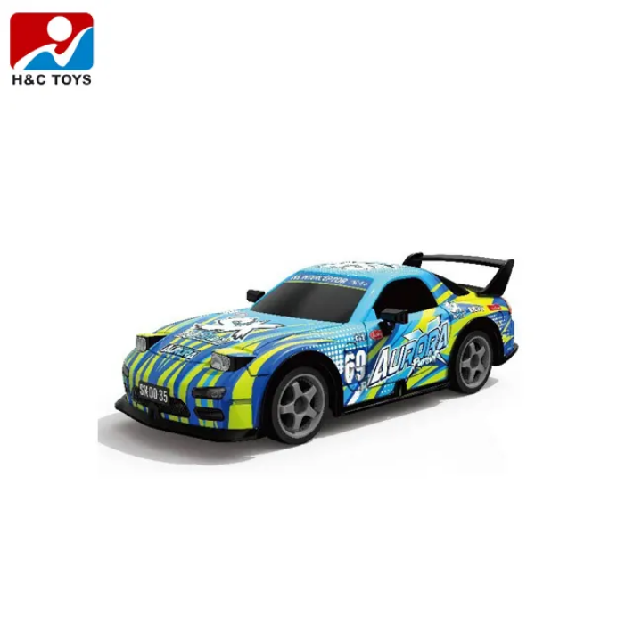 Super 87 Illusion - LED Drift RC Racing Car with Interchangeable Body & Colour Shift Lights
