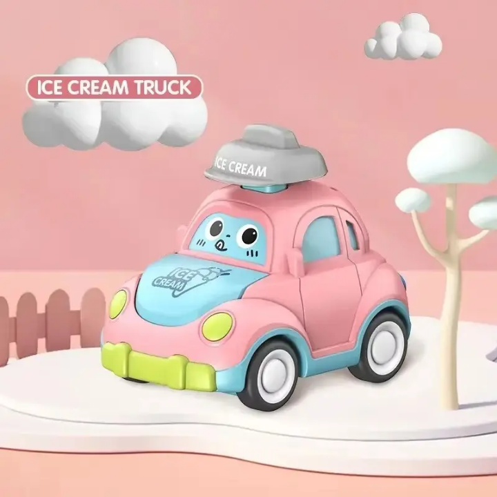 Zip & Go Buddy - Press & Launch Inertia Toy Car