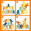 Tiny Tribe Stackers - Wooden Balancing Game