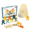 Tiny Tribe Stackers - Wooden Balancing Game