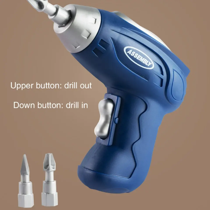 2 in 1 STEM Electric Drill Construction set