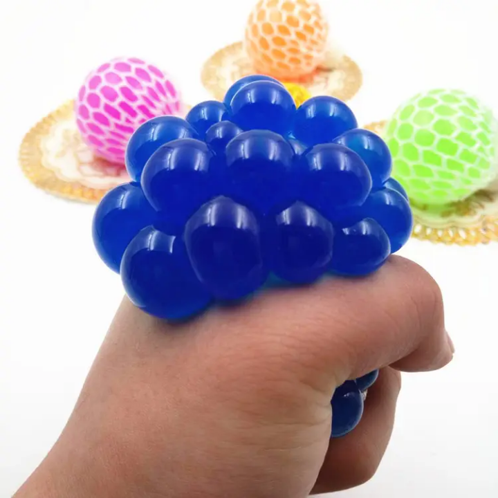 Squish Ball - Squeeze It! Mesh Stress Balls