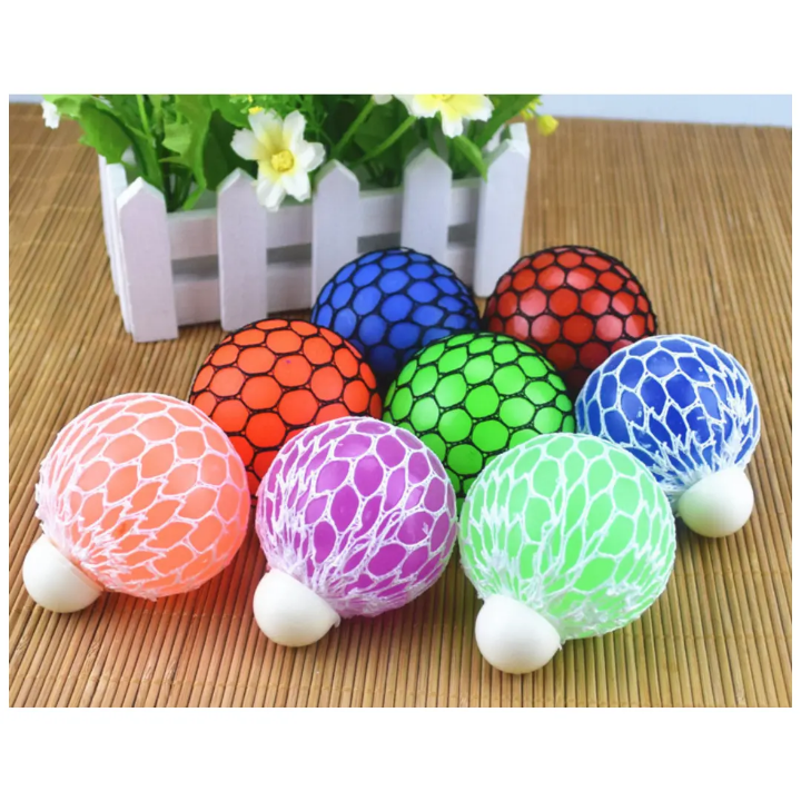 Squish Ball - Squeeze It! Mesh Stress Balls