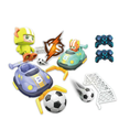 Goal Rush RC Football Bumper Car Battle Set - 2 Player Arena Game
