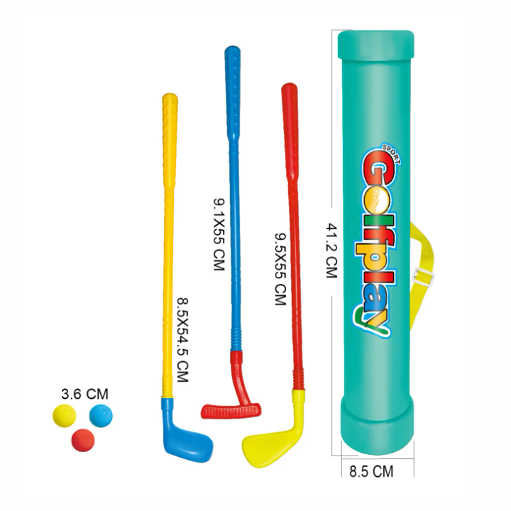 LittlePro Kids Golf ClubSet - Complete Indoor & Outdoor Starter Kit