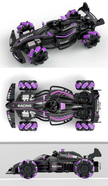 Formula Flash 2 in 1 Gesture Control RC Stunt Racer - 360 degree Drift & Spin Battle Car