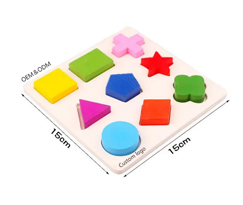 Wooden Mini Shape Puzzle Tile