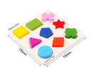 Wooden Mini Shape Puzzle Tile