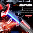 LED Light-Up Toy Sword with Sheath — Role Play & Cosplay Blade