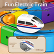 Cube Track Building Blocks — 81-Piece DIY Car Track Set