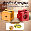 Cube Track Building Blocks — 81-Piece DIY Car Track Set