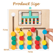 5 / 4 Colour Logic Puzzle Game – Wooden Brain Teaser - Endless puzzles