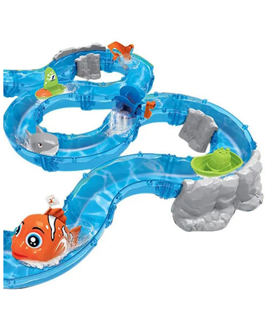Ocean Water Track Park — 93-Piece Water Slide Play Set
