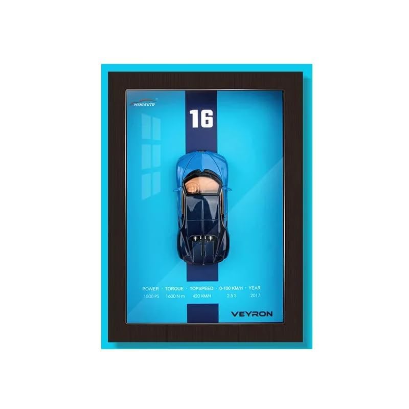 Circuit Series 3D Car Display Frame — Shadow Box Wall Decor