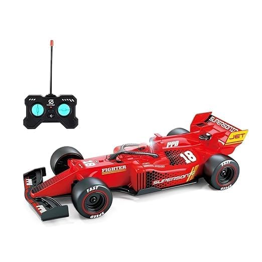 Remote Control Racing Car — Formula Style with Mist Spray Effect