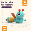 Wind-Up Caterpillar Toys — Crawling Wiggle Wings
