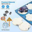 DIY Maze Track Puzzle — Build the Police Car Route Game