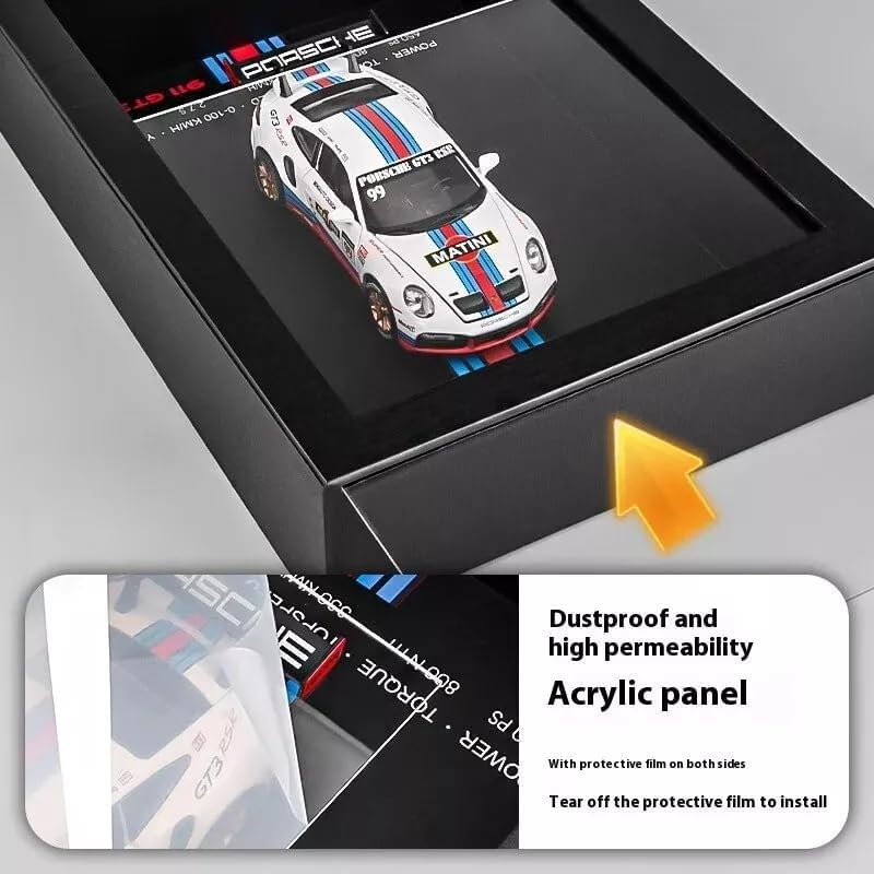 Circuit Series 3D Car Display Frame — Shadow Box Wall Decor
