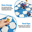 DIY Maze Track Puzzle — Build the Police Car Route Game