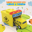DIY Maze Track Puzzle — Build the School Bus Route Game