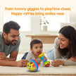 Baby Rattle & Teether Set — Pack of 2 Sensory Toys