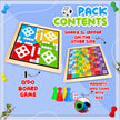 2-in-1 Magnetic Ludo & Snakes and Ladders — Jumbo Board Game