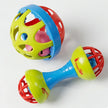 Baby Rattle & Teether Set — Pack of 2 Sensory Toys