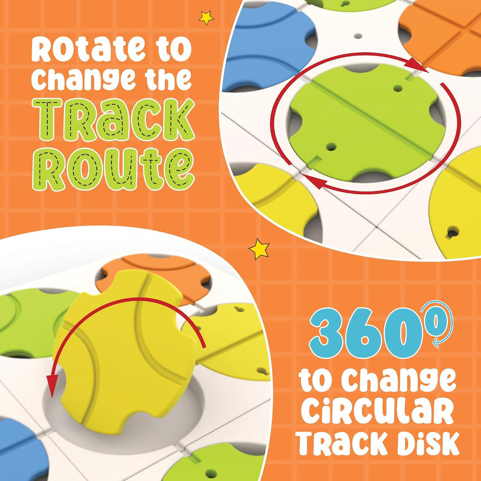 DIY Maze Track Puzzle — Build the School Bus Route Game
