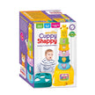 Cuppy Shappy Stacking Cups & Shape Sorter — 2-in-1 Toddler Combo Set