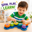 Spinning Joy Gear Activity Set — 3 Stage Activity for Kids