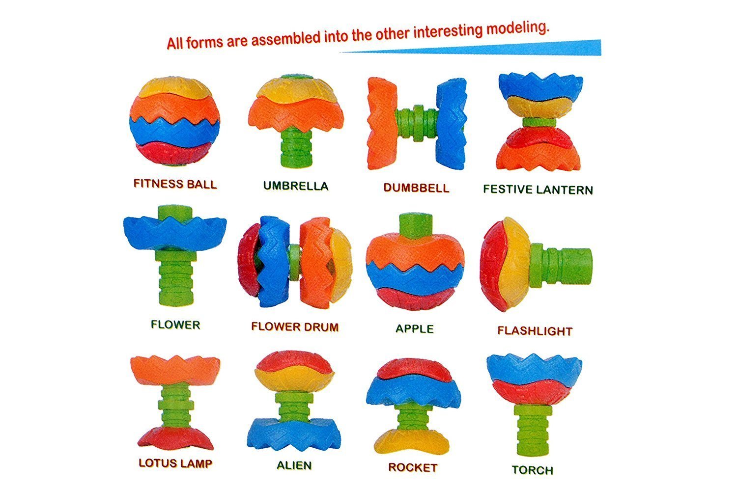 Magic Puzzle Ball — Twist-Apart Assembling & Rolling Toy