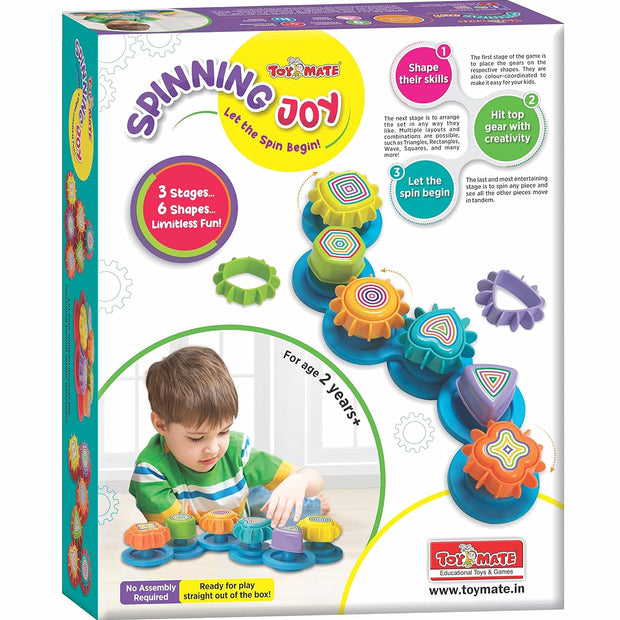 Spinning Joy Gear Activity Set — 3 Stage Activity for Kids