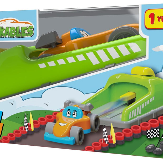 My First Car Launcher — Unbreakable Toddler Racing Set