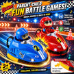Remote Control Collision Car - Go Kart Bumping Car Toy - 2 Player
