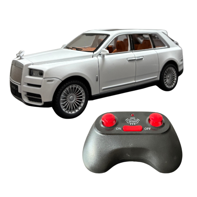 Remote Control Die-cast Rolls Royce Car with Smoke Effect -scale1:22
