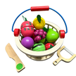 Fruits Basket - Magnetic Cutting Pretend play Wooden