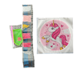 Mini Diamond Painting Kit with Ring and Frame
