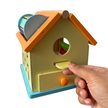 Wooden Shape Sorter House — Sorting & Counting Activity Toy