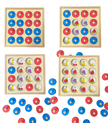 Wooden Multi Functional Memory game