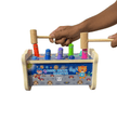 Tiger Beats The Hamster Whack a Mole Wooden Hammer game