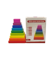 Wooden Hidden Square Stacked Tower