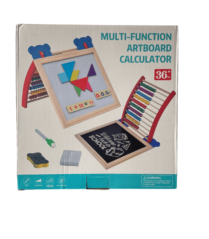 Wooden Multi-function Artboard Calculator