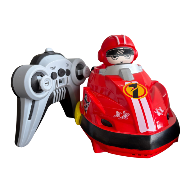 Remote Control Collision Car - Go Kart Bumping Car Toy - 2 Player