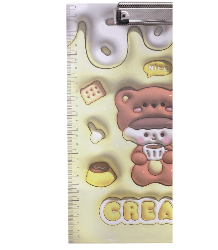 3D Design Writing Pad with Clipboard