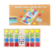 Wooden 4 Colour Shape Sorting Battle